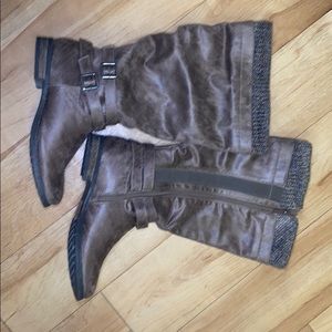 Ladies Torrid Zippered boots.